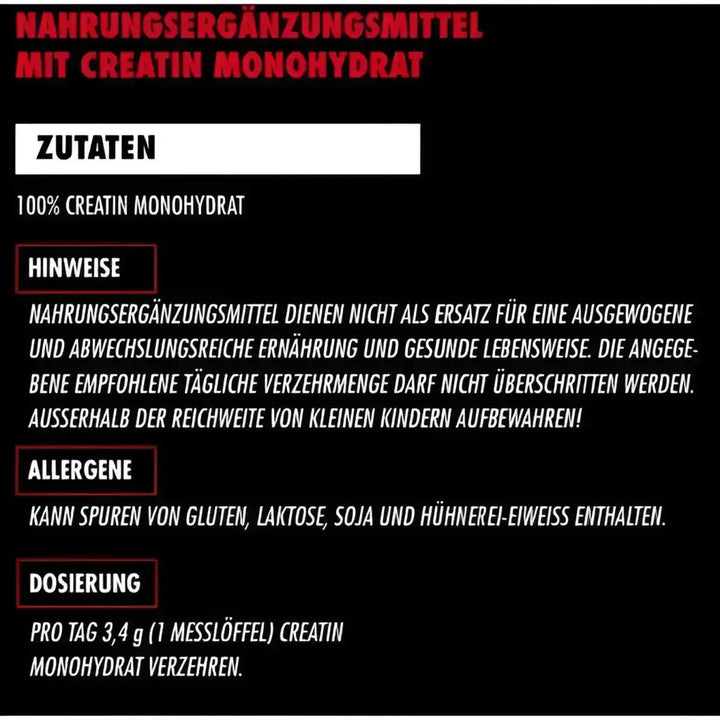 Big Zone Creatin 500g