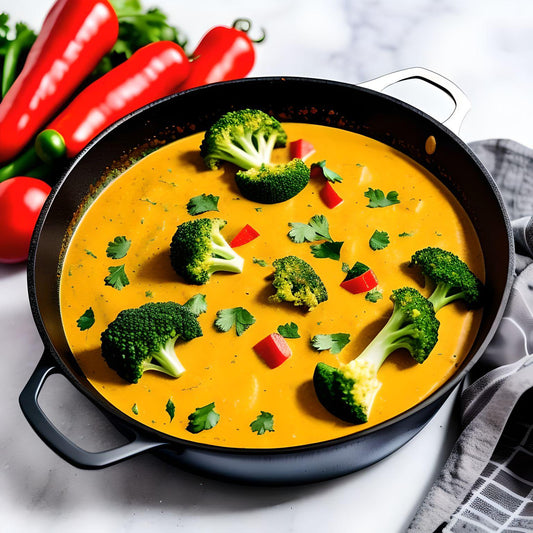 Nutrition Army: Gemüsepfanne mit Kokosnuss-Currysauce Banner