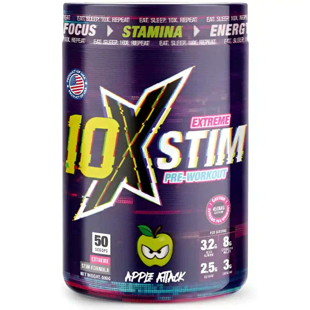 10XAthletic 10X Stim Extreme Pre-Workout 50 Serv. 600g