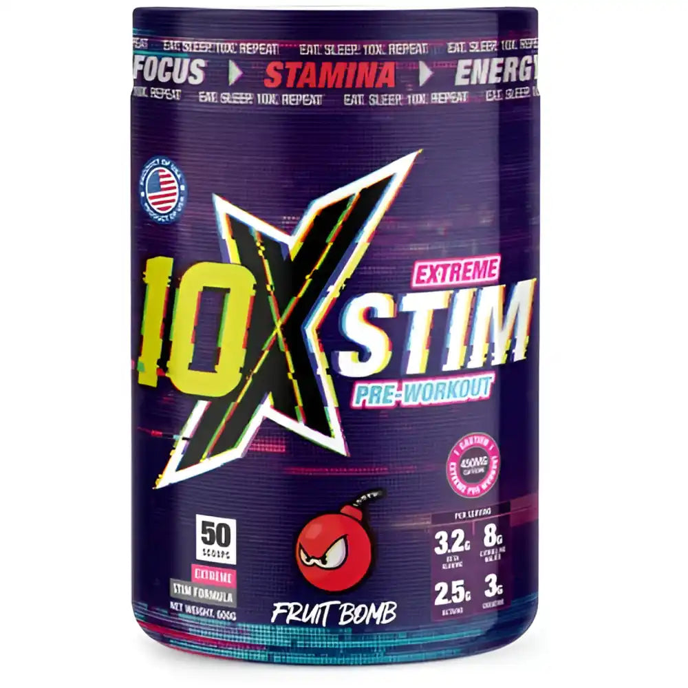 10XAthletic 10X Stim Extreme Pre-Workout 50 Serv. 600g