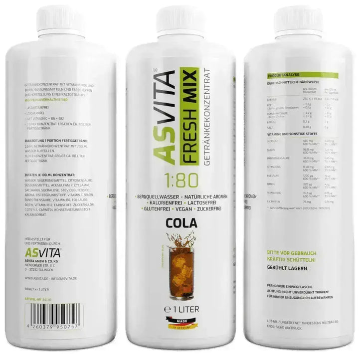 ASVita Fresh Mix Mineralgetränk - 1L