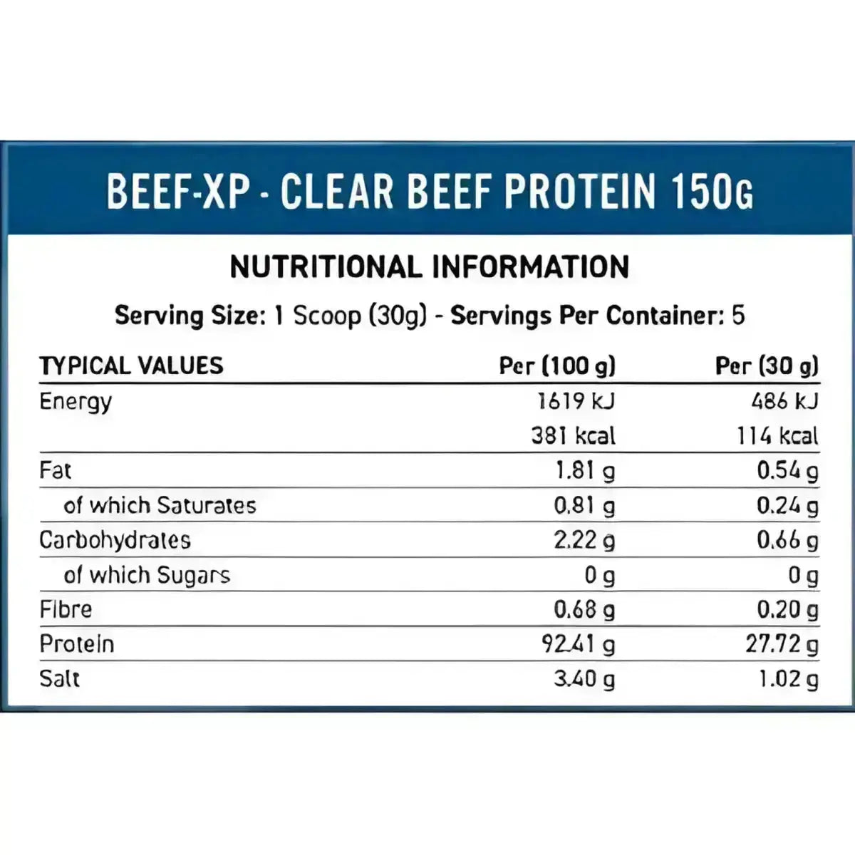 Applied Nutrition Beef XP 150gr
