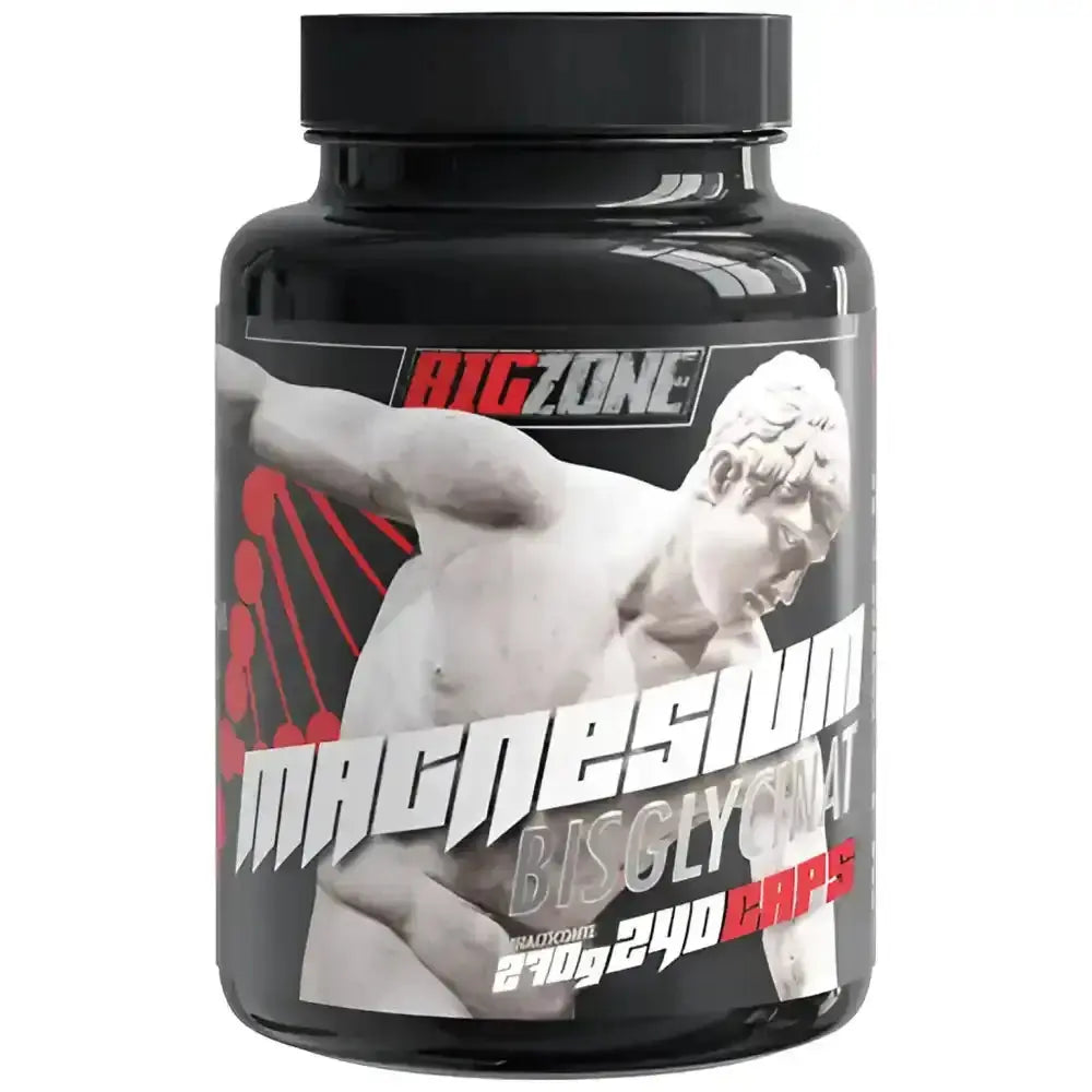 Big Zone Magnesium Bisglycinat 240 Kapseln - Vitamine & Mineralstoffe