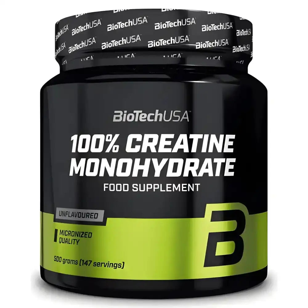 BioTech Creatine Monohydrate 500g Dose - Sportnahrung