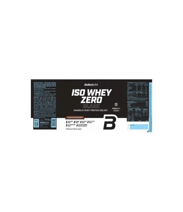 BioTech Iso Whey Zero Black 1816g BioTech USA