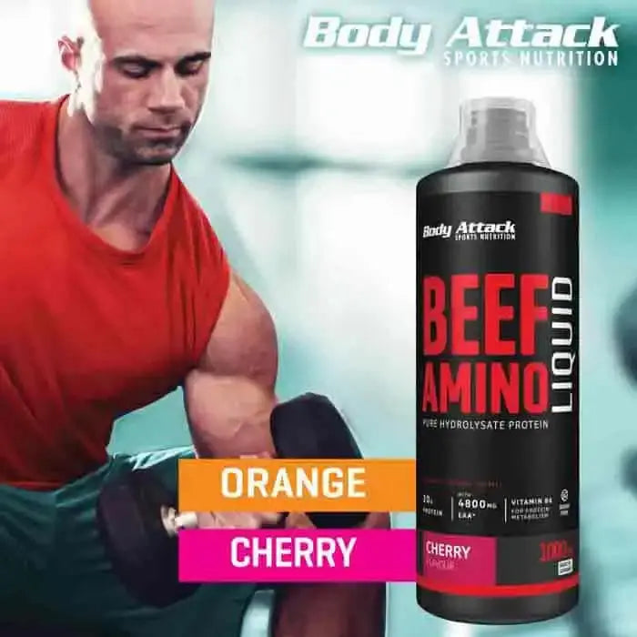 Body Attack Beef Amino Liquid 1000ml