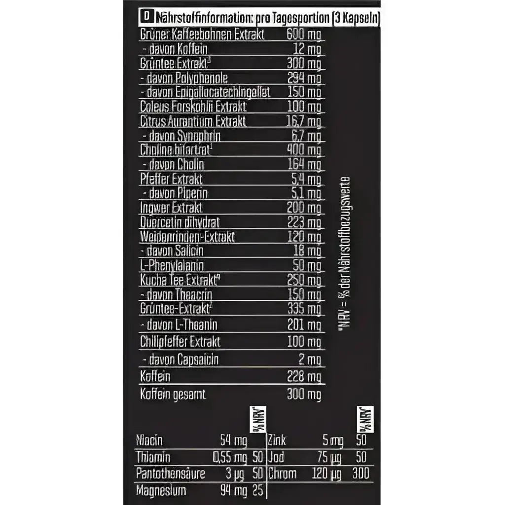 Body Attack LIPO 100-HARDCORE - 60 Caps