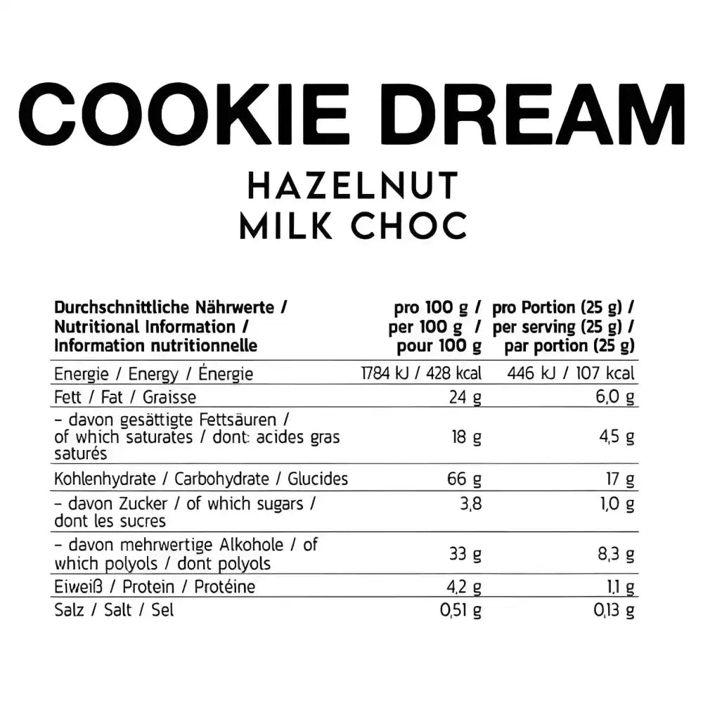 INLEAD Cookie Dream Hazelnut 128g - Snacks