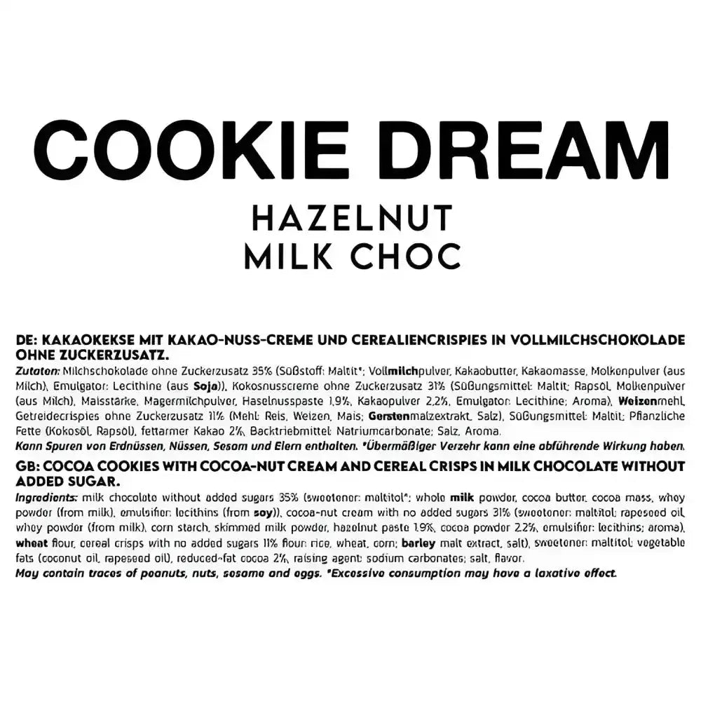 INLEAD Cookie Dream Hazelnut 128g - Snacks