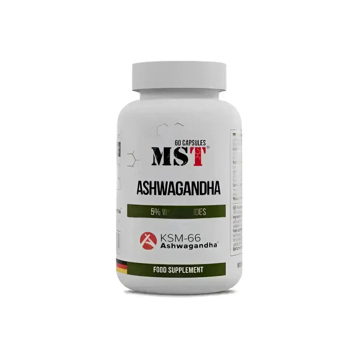 MST - Ashwagandha KSM 66 - 60 Caps - Health & Fitness