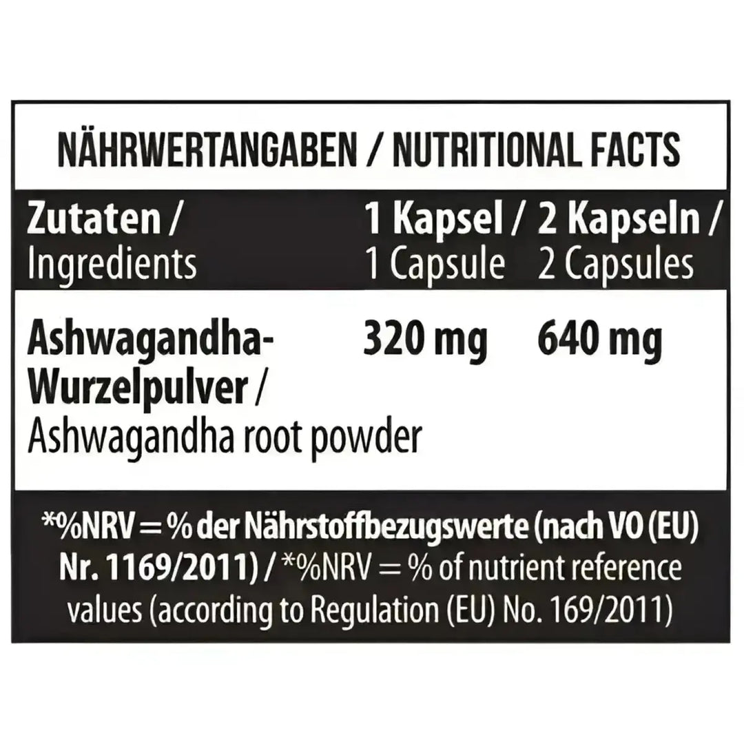 MST - Ashwaghanda 100 Kapseln