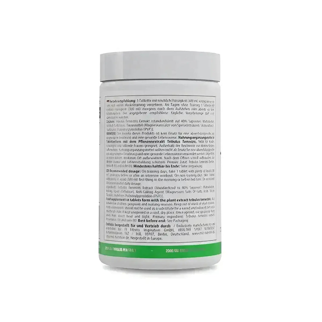 Tribulus Terrestris Ergänzungsflasche mit reines L-Arginin und Arginine Raw 500g