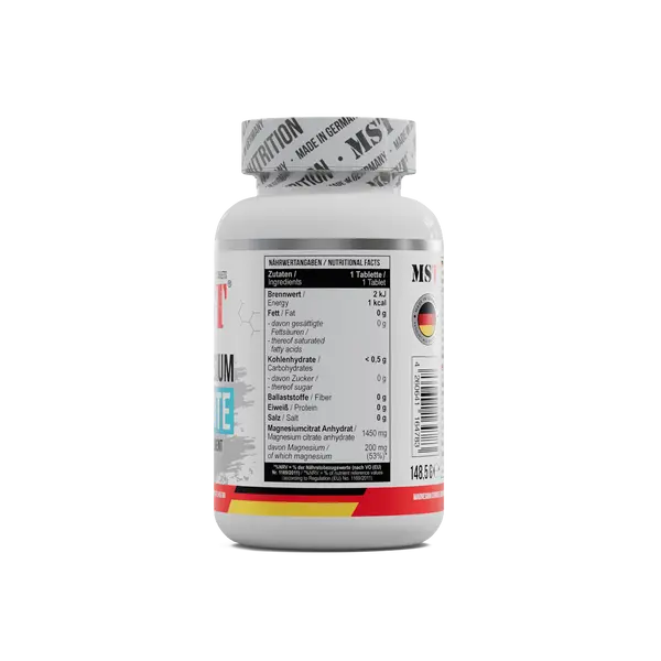 MST - Magnesium Citrat 200mg - 90 Tabletten MST