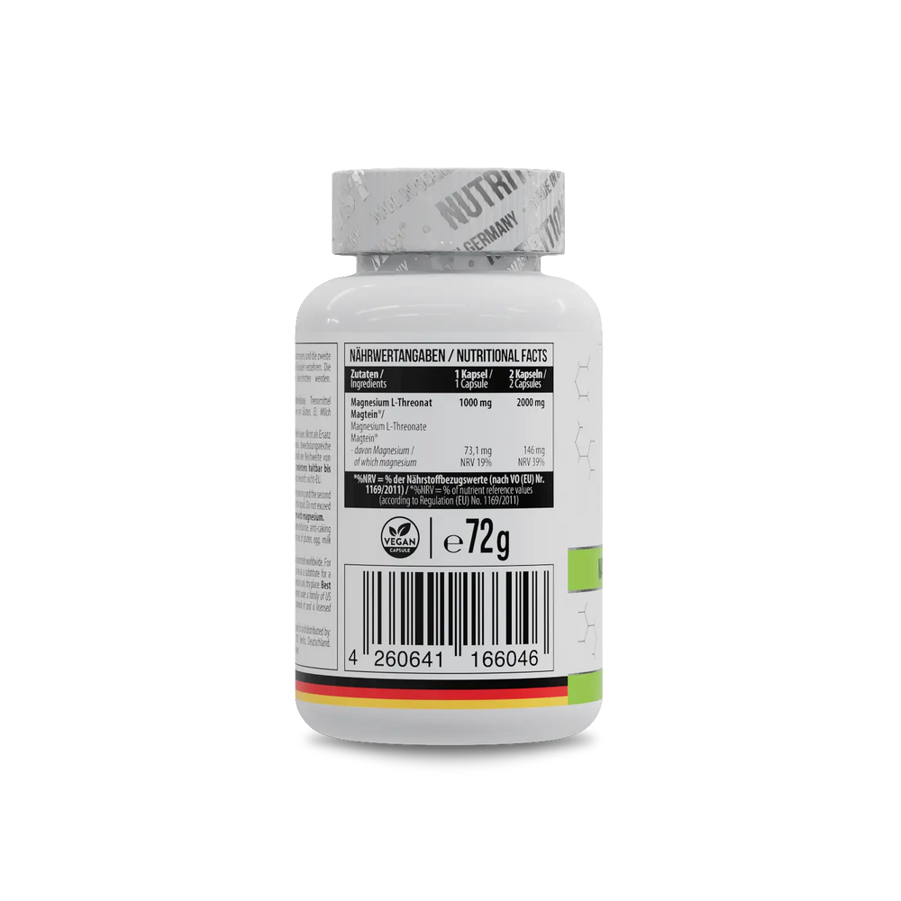 MST - Magnesium L-Threonate 1000mg - 60 Kapseln MST