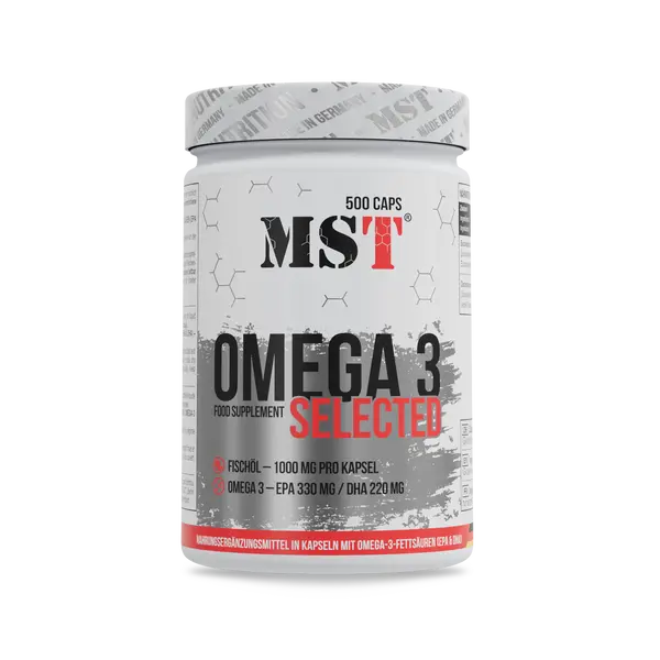 MST - Omega 3 Selected 500 Kapseln MST