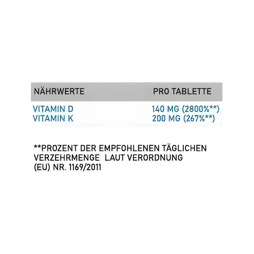 NNT D3K2 5.600 IU 60 Tabletten - Vitamine & Mineralstoffe