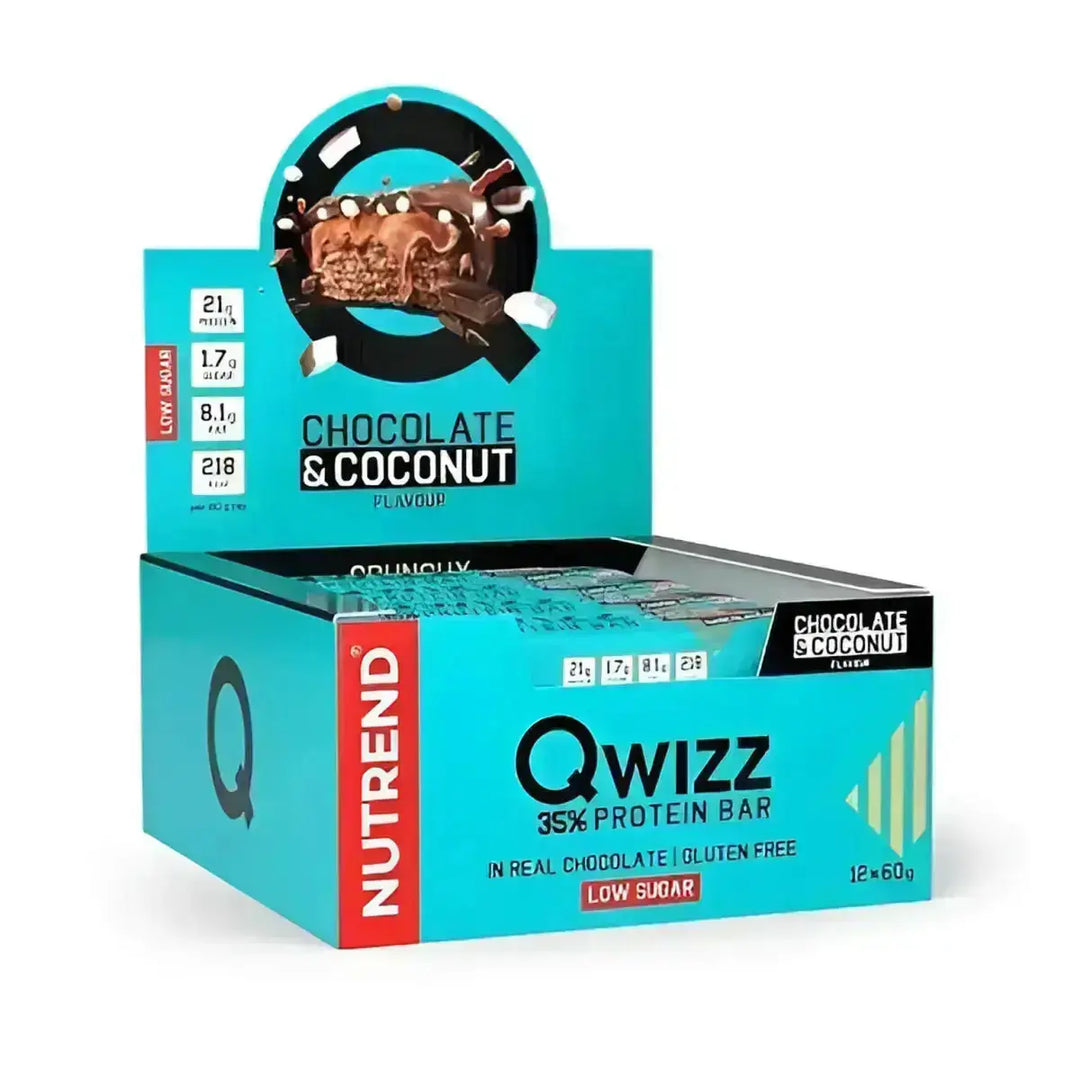 Nutrend QWIZZ Crunchy Protein Bar 12x60g