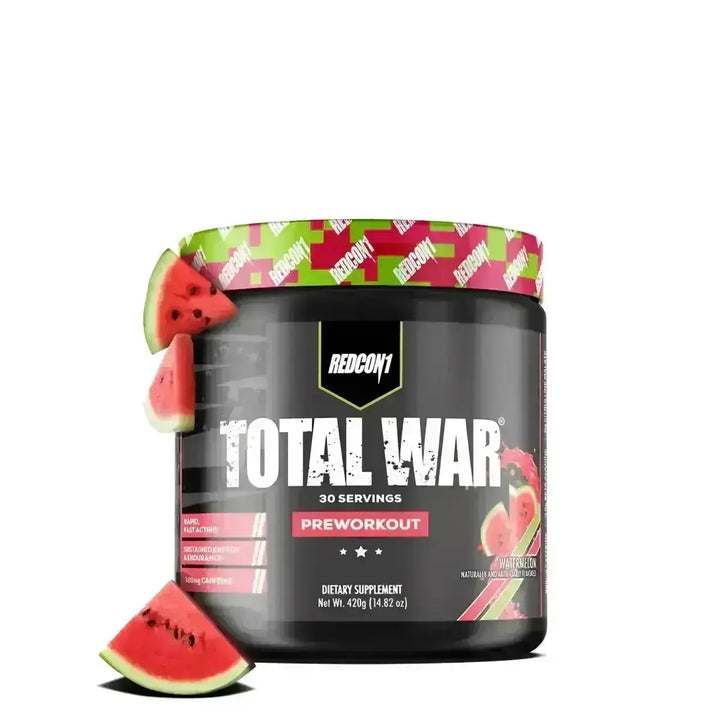 Wassermelonen-Geschmack Pre-Workout Supplement Redcon1 Total War für extremer Fokus
