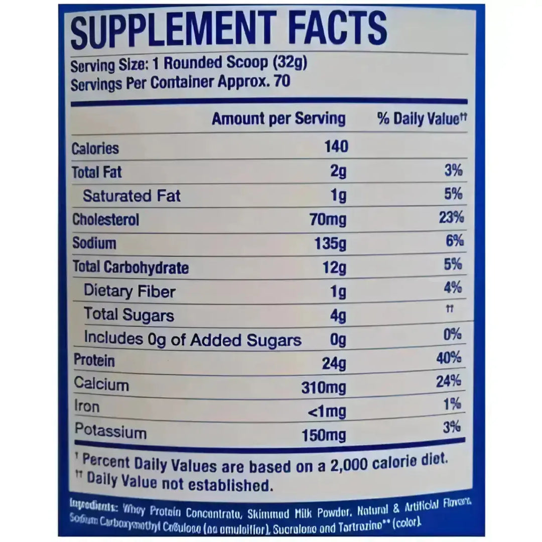 Ronnie Coleman Whey-XS 5lbs