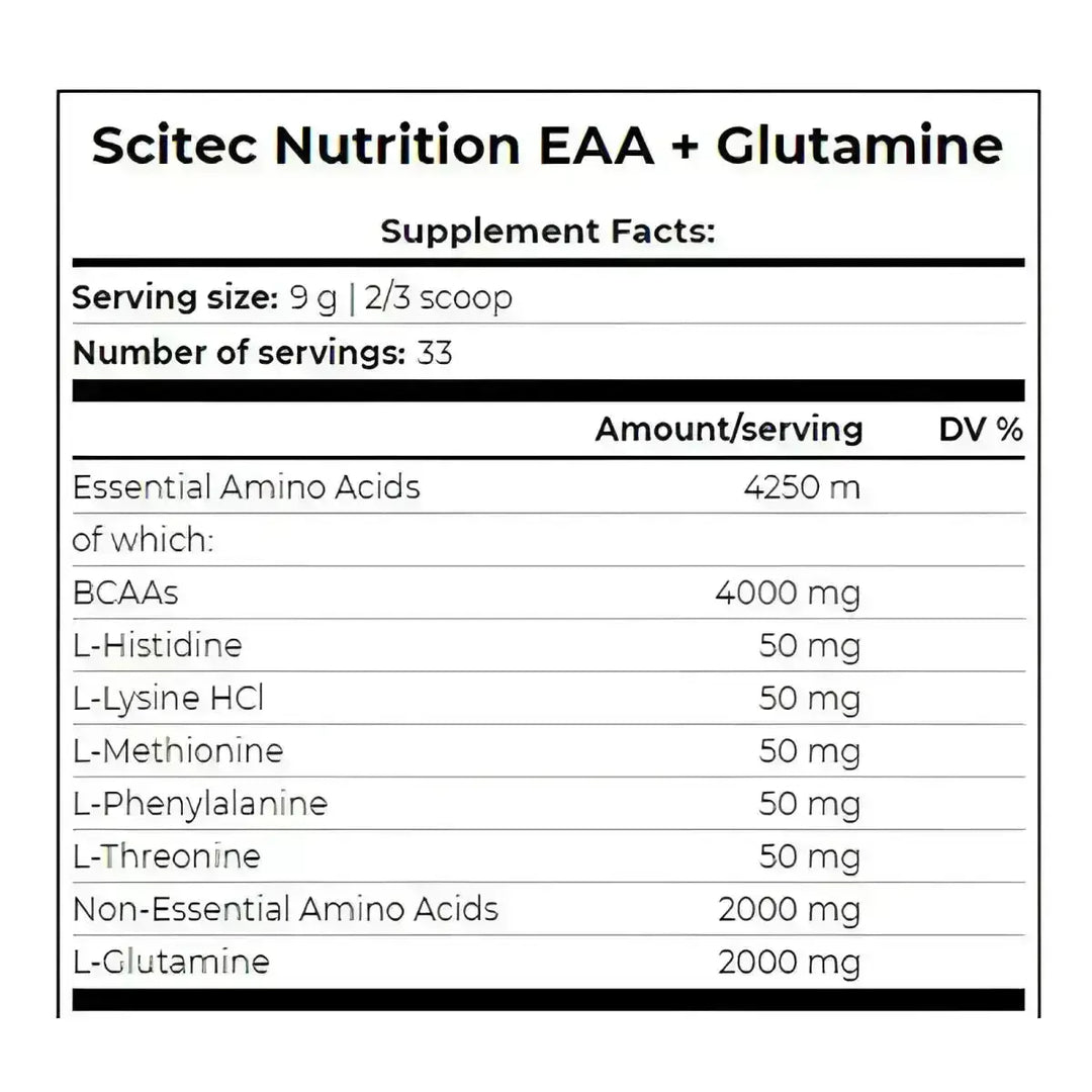 Scitec EAA + Glutamine 300g