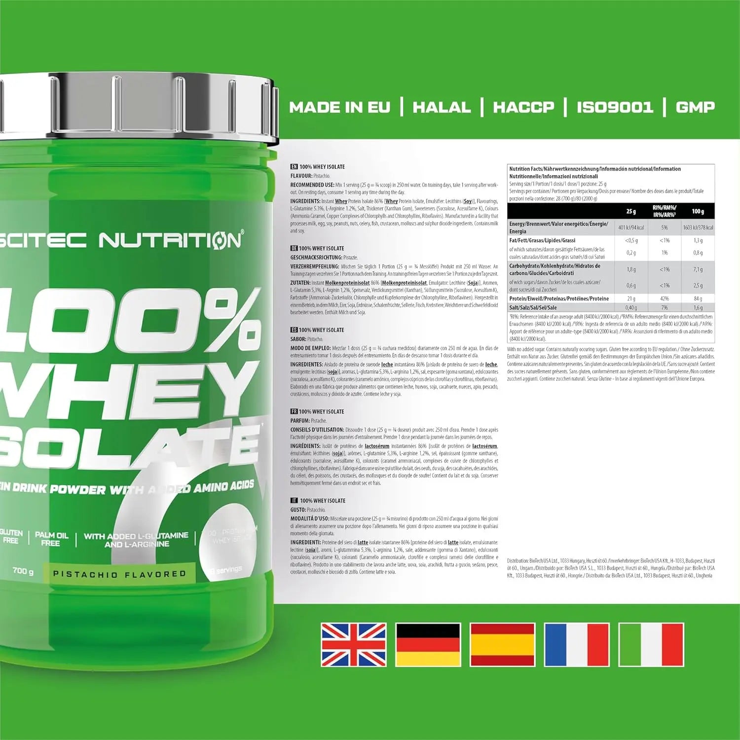 Scitec Whey Isolate 700g Scitec Nutrition