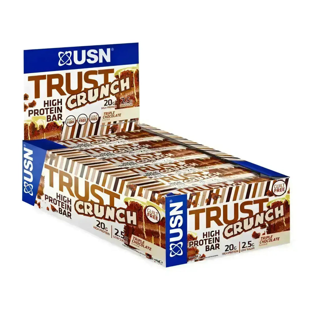 USN TRUST Crunch Bars 12x60g