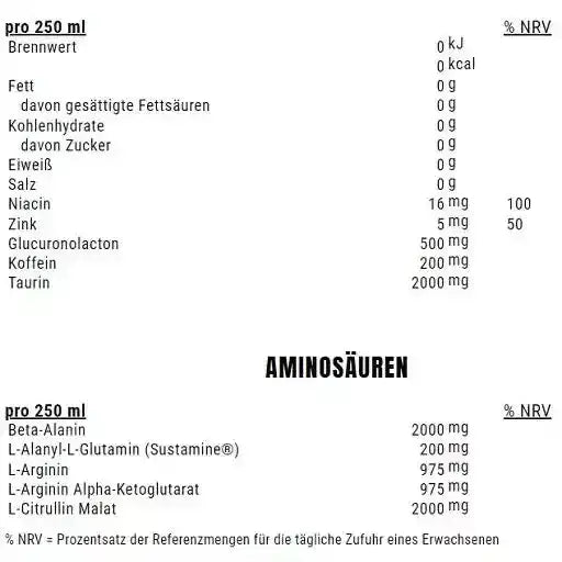 Weider Rush RTD 24x250ml Dose