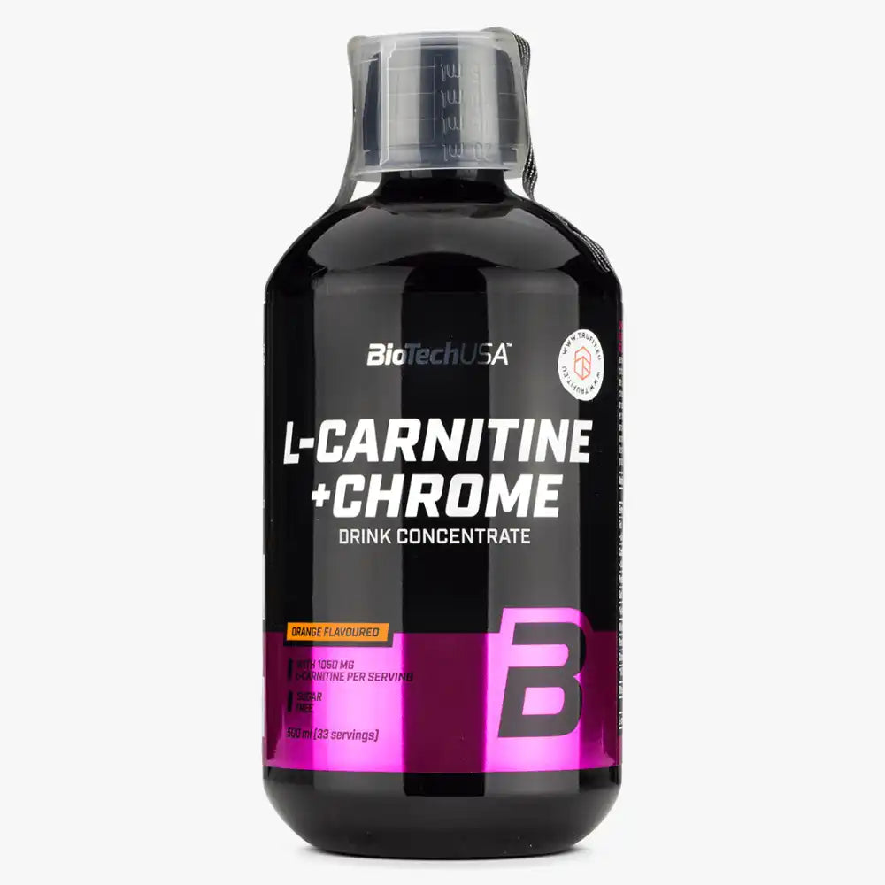 BioTech L-Carnitine + Chrome Liquid Concentrate 500ml