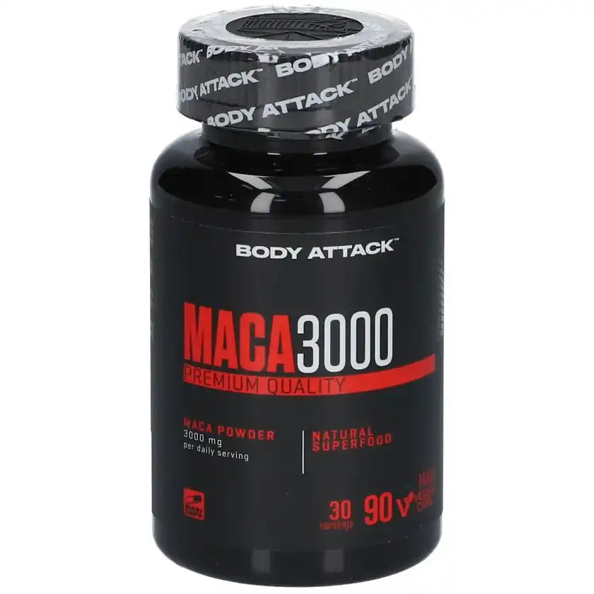 Body Attack Maca 3000 - 90 Caps