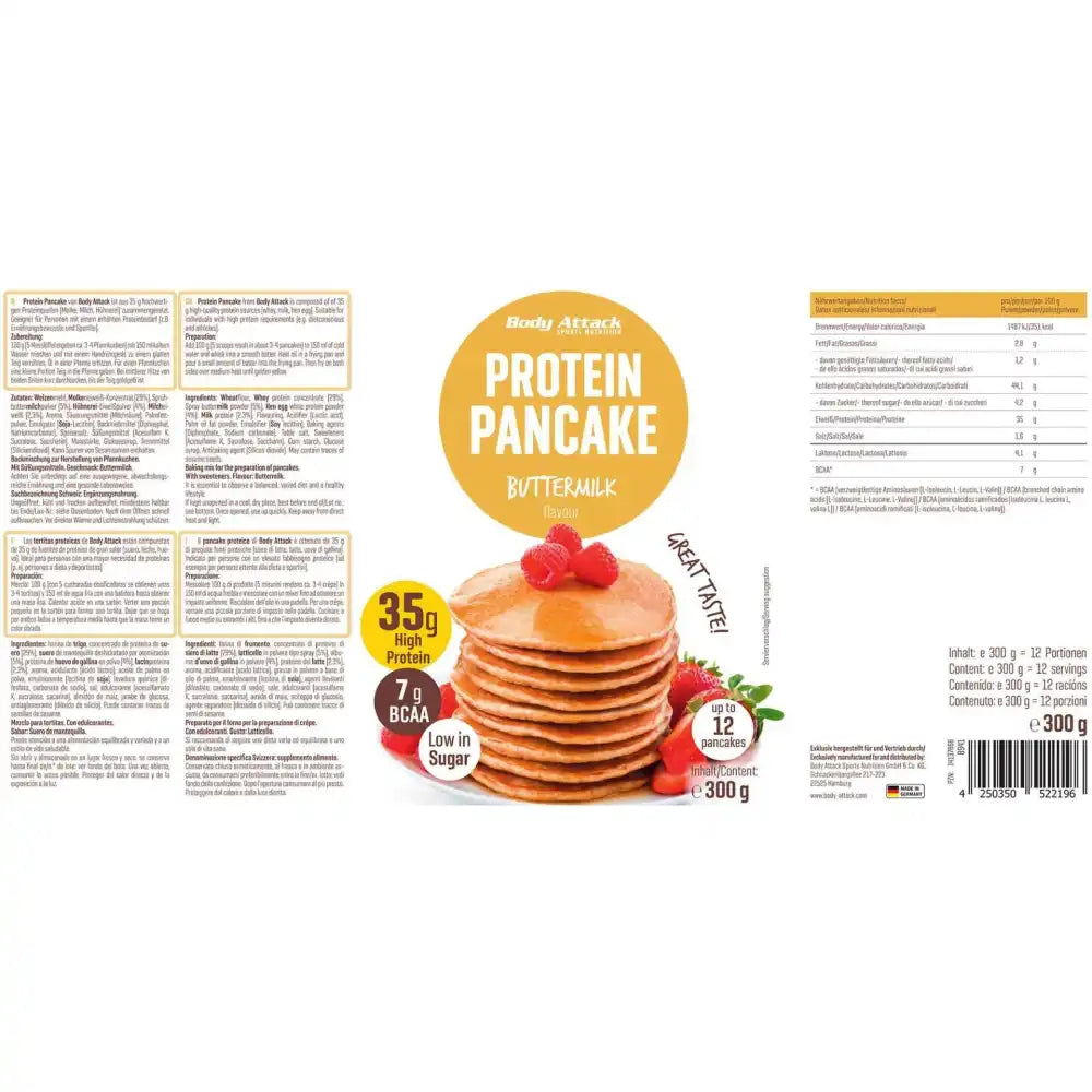 Body Attack Protein Pancake 300g