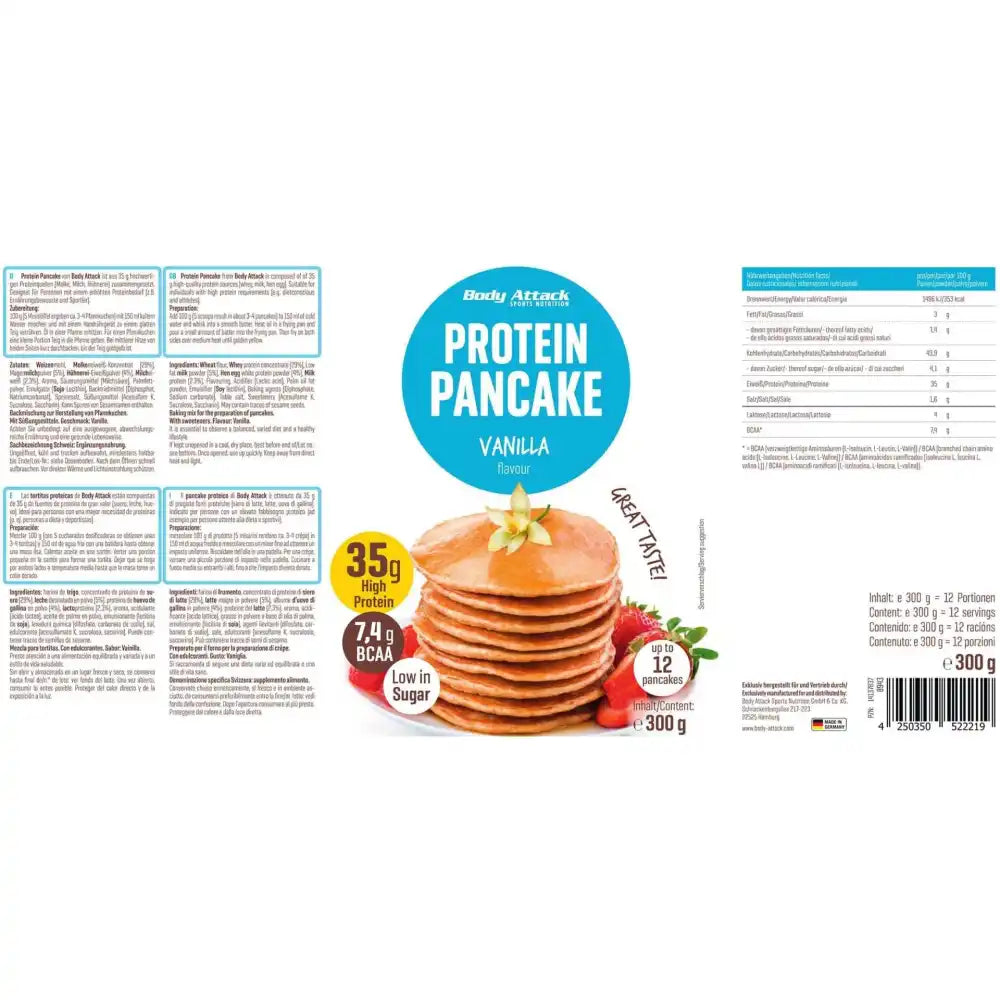 Body Attack Protein Pancake 300g