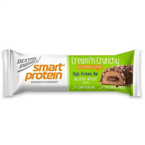 Dextro Energy Smart Protein Cream'n Crunchy Bar 12 x 45g Peanut Caramel