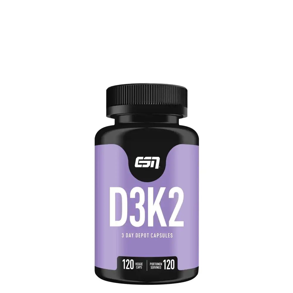 ESN Vitamin D3 + K2 120 Kapsel