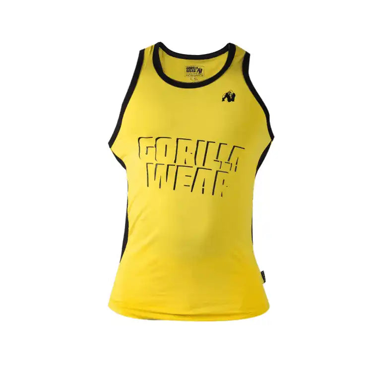 Gorilla Wear Stretch Tank Top - yellow