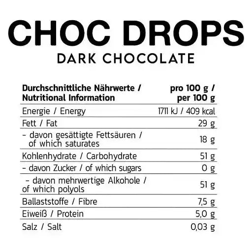 INLEAD Choc Drops 150g