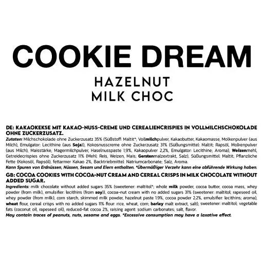 INLEAD Cookie Dream Hazelnut 128g