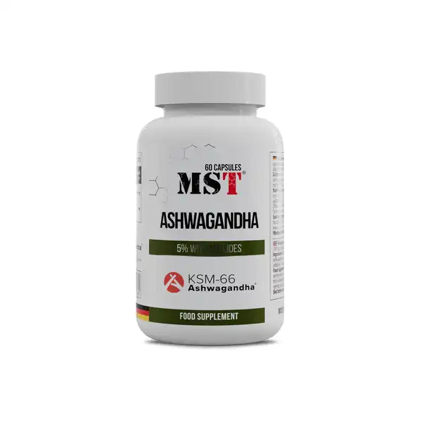 MST - Ashwagandha KSM 66 - 60 Caps - Health & Fitness