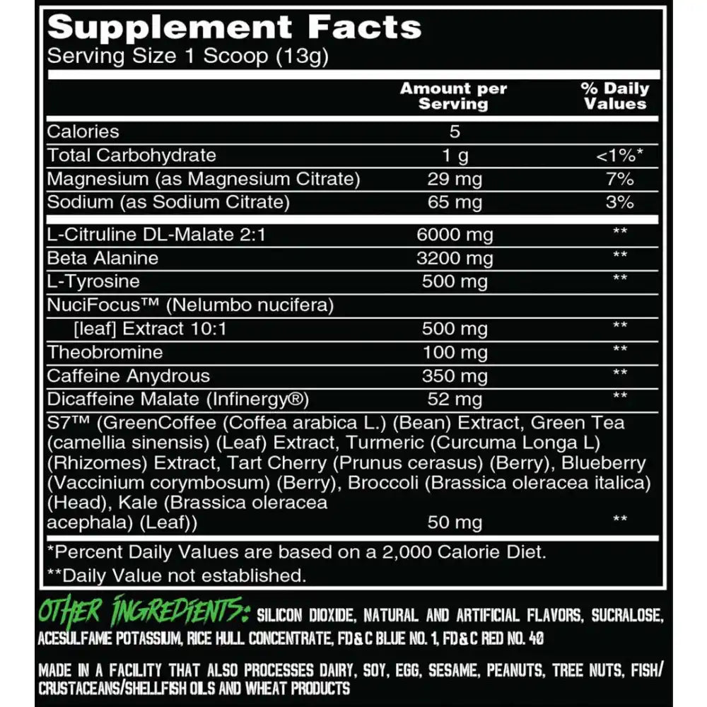 Outbreak Nutrition - Pathogen 340g