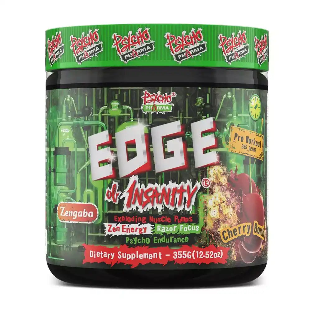 Psycho Pharma Edge of Insanity 350g - Cherry Bomb - Trainings-Booster