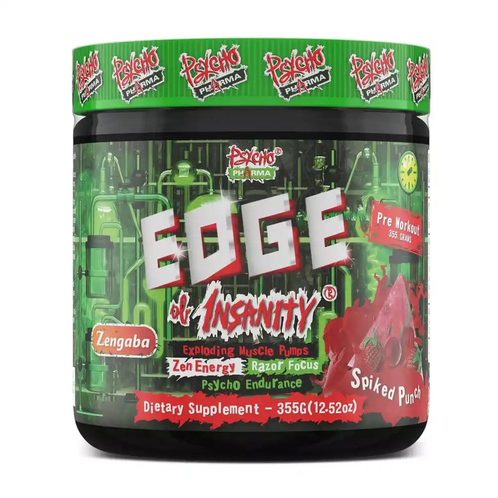 Psycho Pharma Edge of Insanity 350g - Spiked Punch - Trainings-Booster