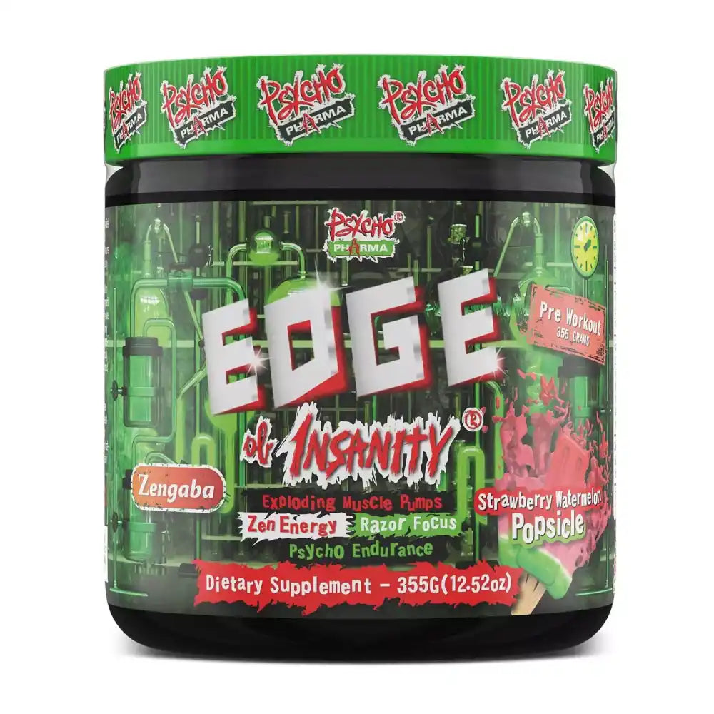 Psycho Pharma Edge of Insanity 350g - Straw Pop - Trainings-Booster