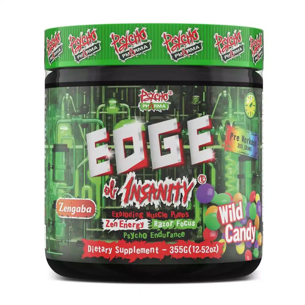 Psycho Pharma Edge of Insanity 350g - WIld Candy - Trainings-Booster