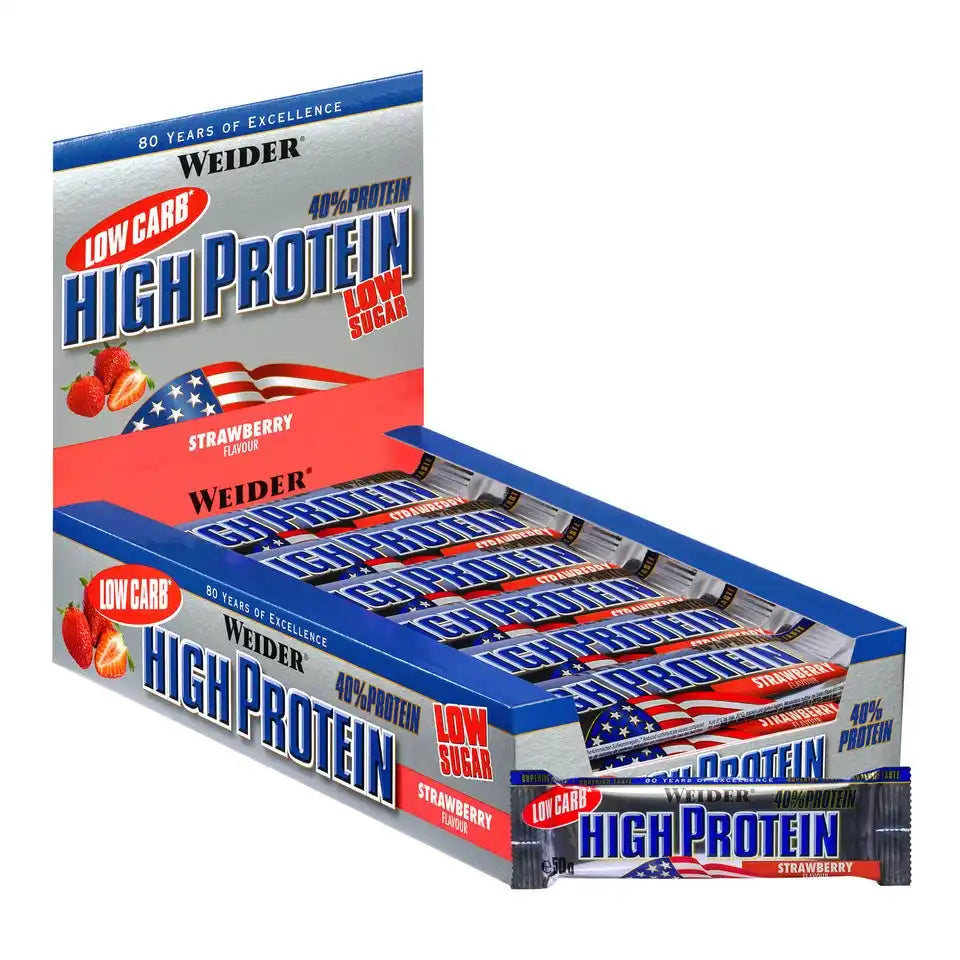 Weider Low Carb High Protein 40% Riegel